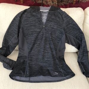 LL Bean athletic hoodie Size L